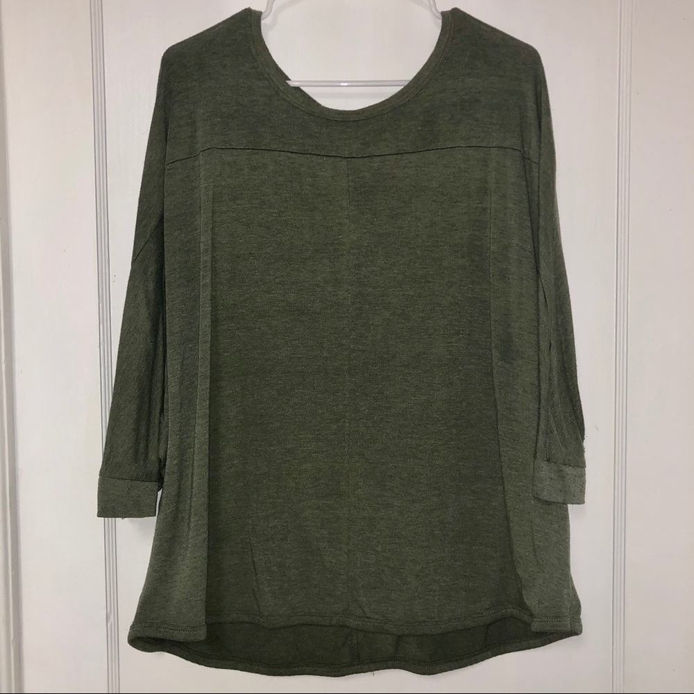 UGC Army green blouse